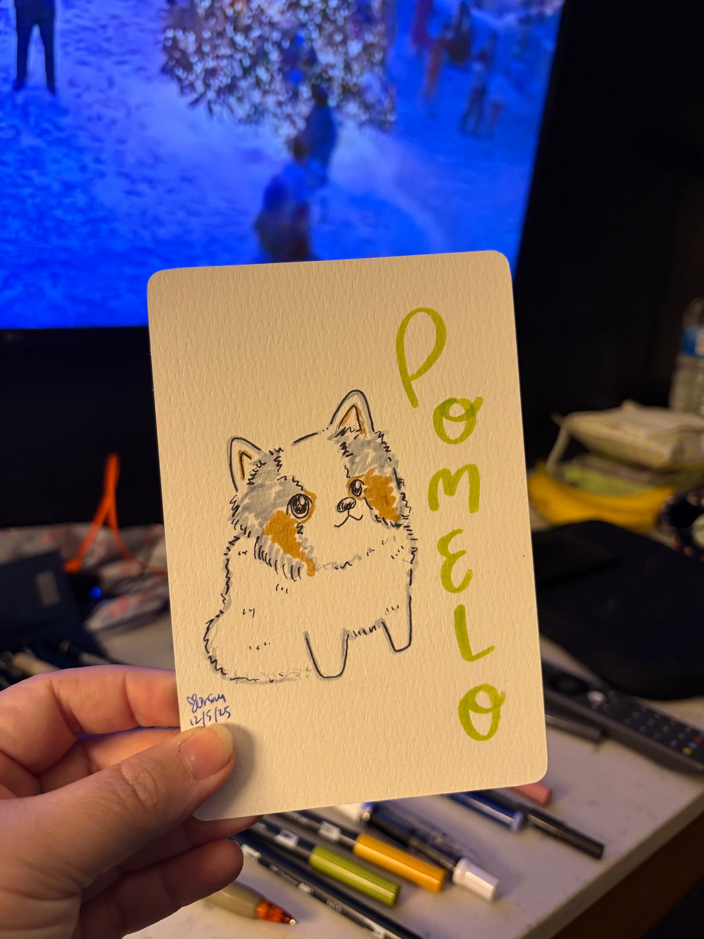 Custom Silly Little Pet Doodle Commission - Print
