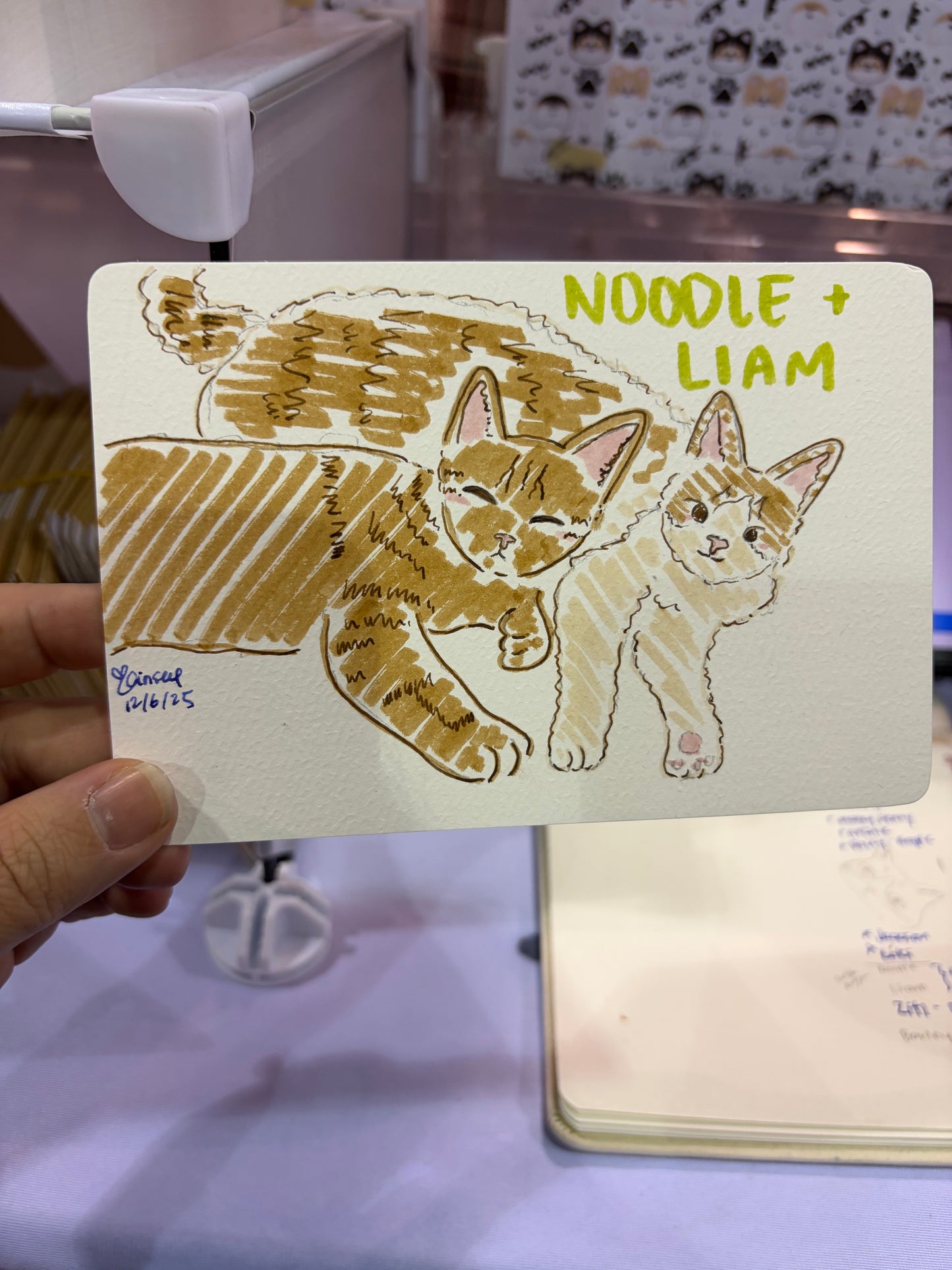 Custom Silly Little Pet Doodle Commission - Print