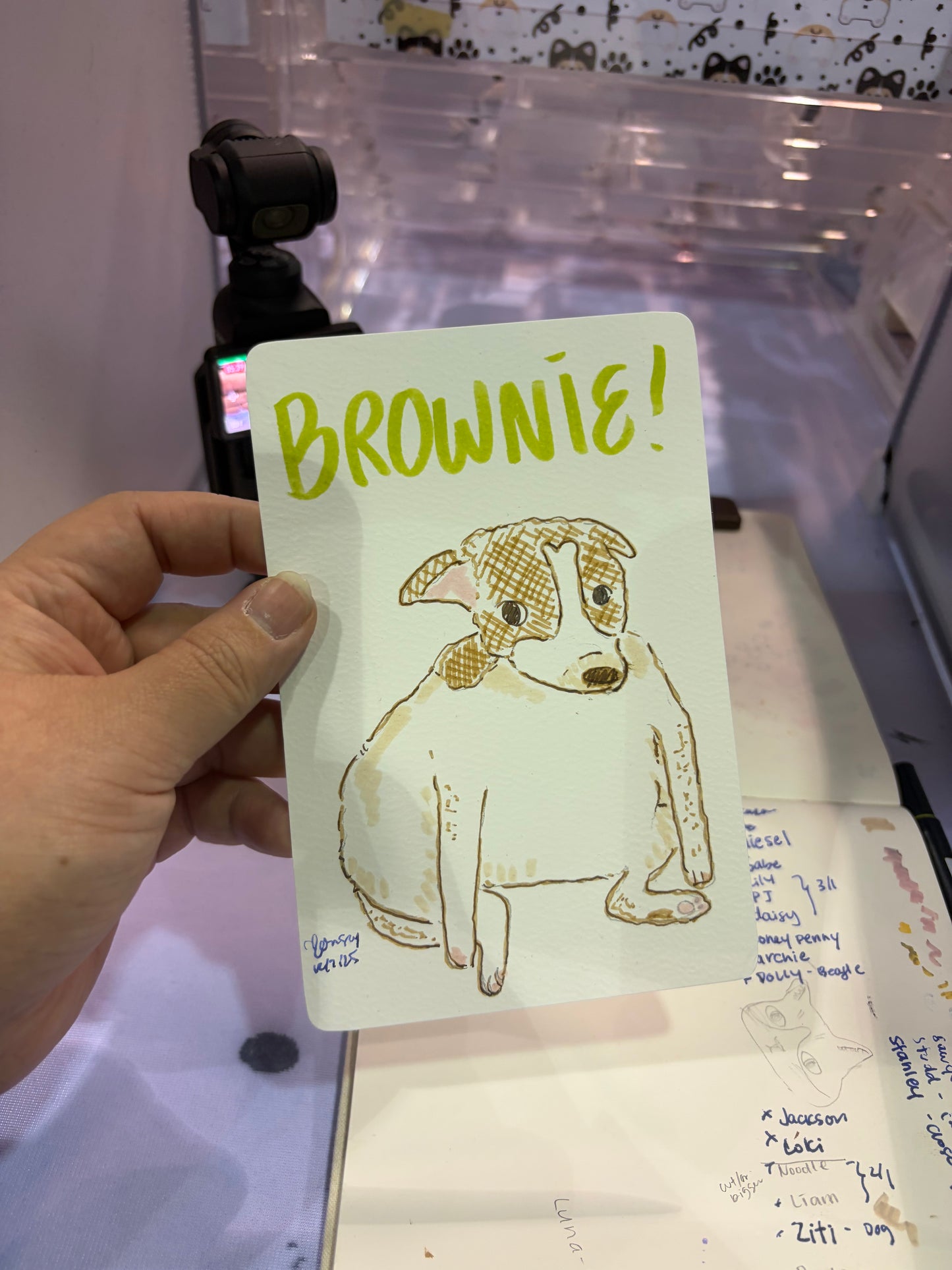 Custom Silly Little Pet Doodle Commission - Print