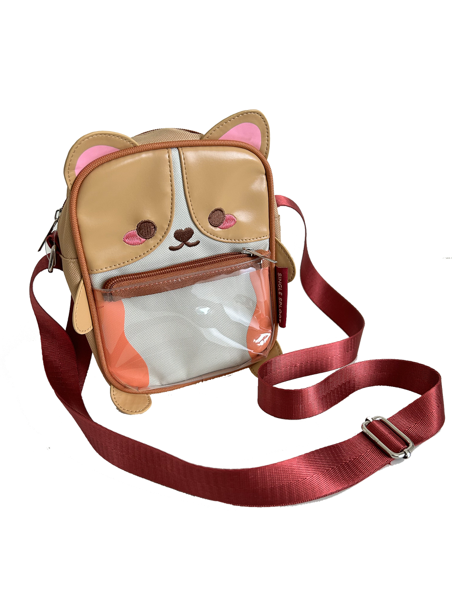 itdogs キャンディーバッグ CLEARANCE* Corgi Crossbody Mini Ita Bag – Single Sploot