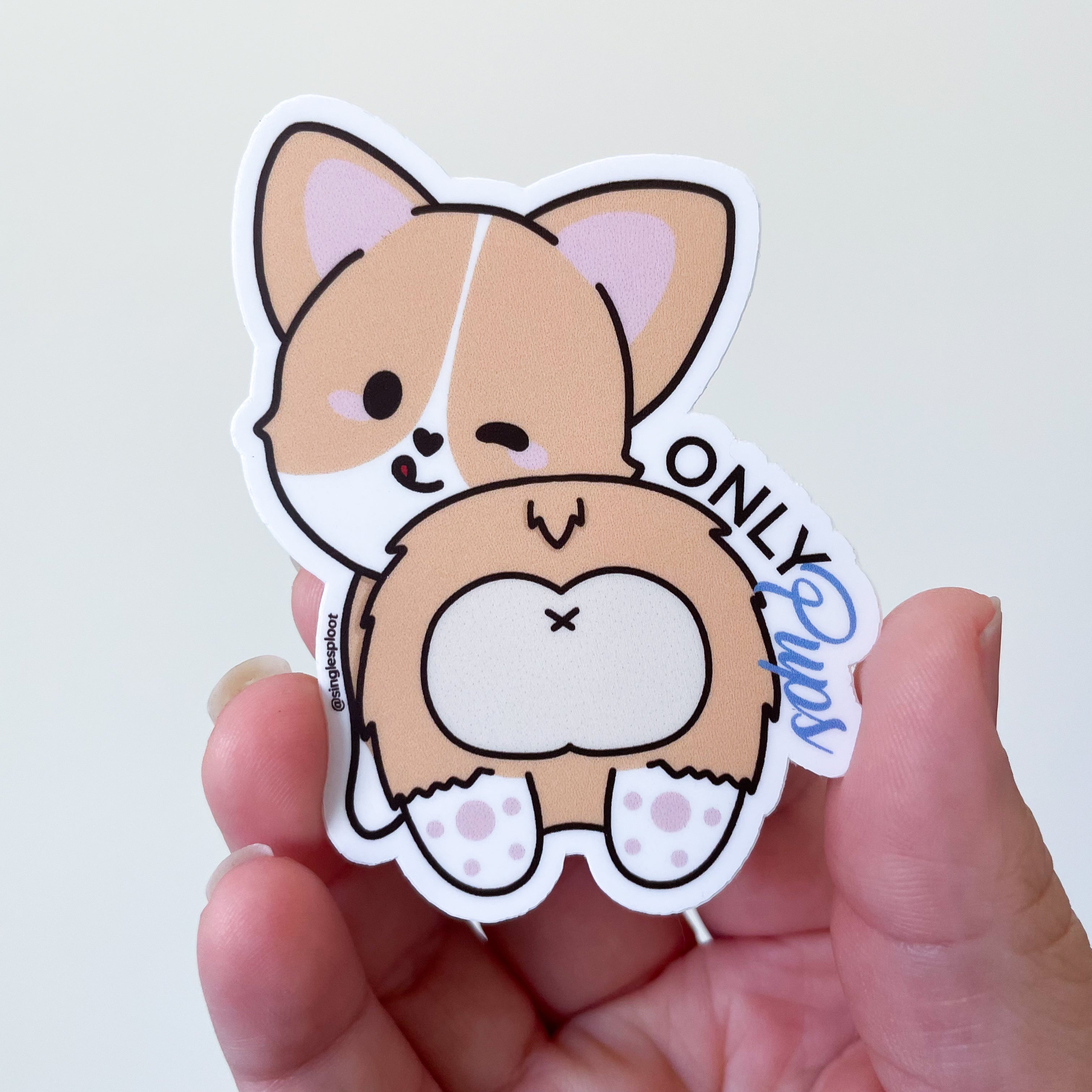 Buffalo Bills Corgi Sticker for Sale by samicappola