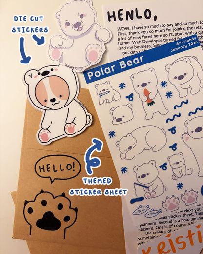 &Furiends Monthly Snail Mail Club (AUGUST)