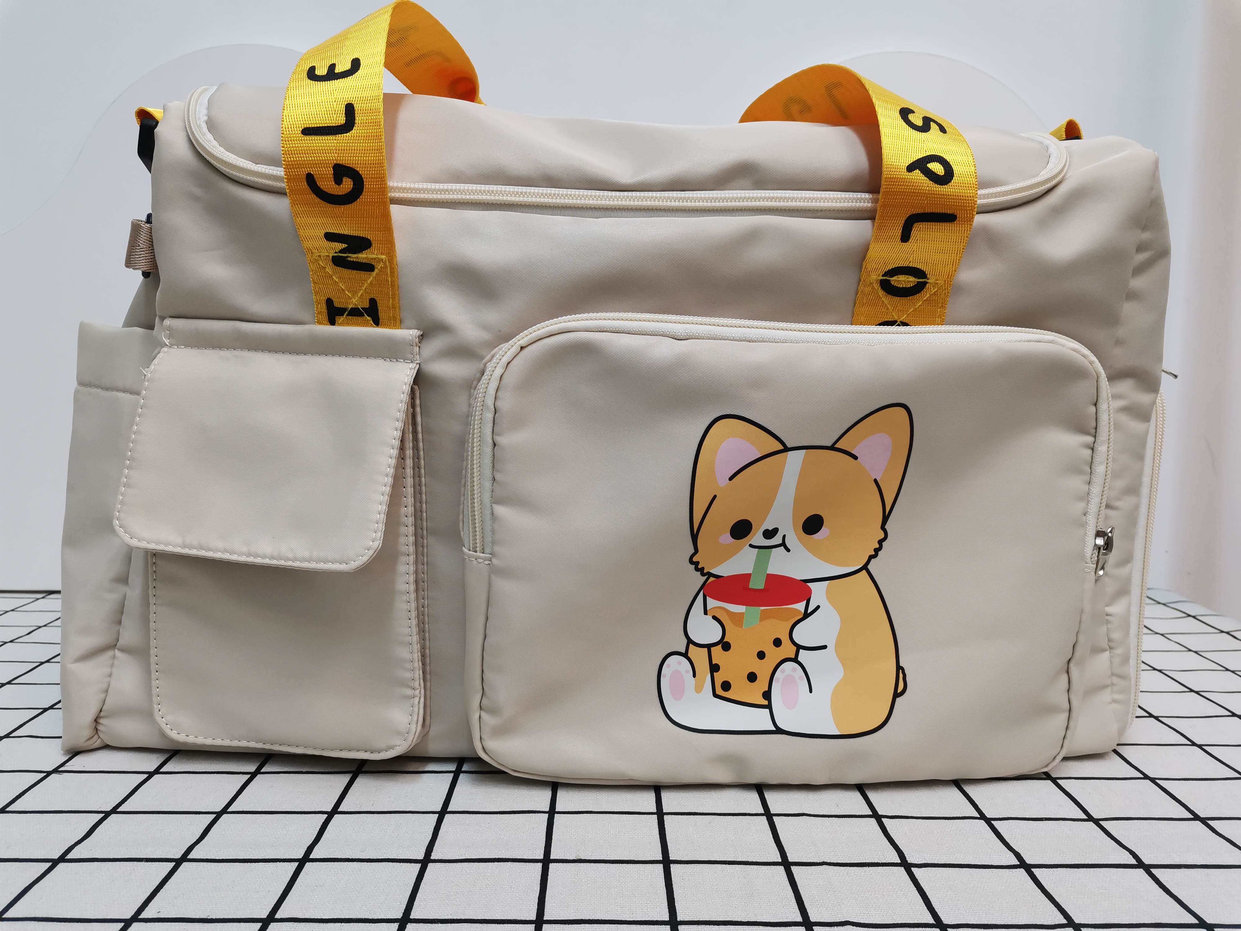 Single Sploot Corgi Stickers & Stuff