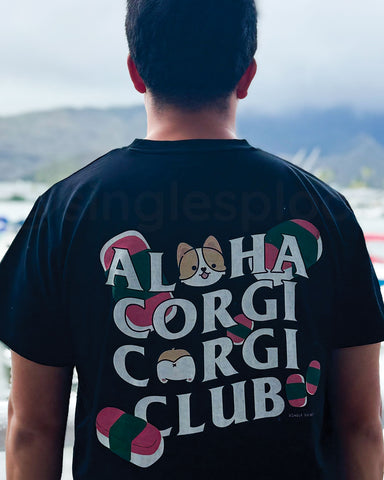 Aloha Corgi Corgi Club Tshirt - SEASON 4