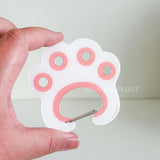 Paw Paw Acrylic Carabiner