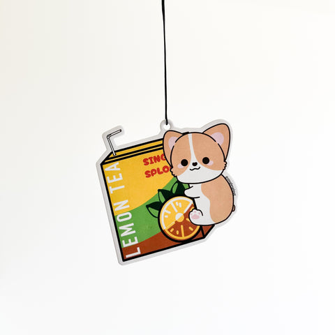 Single Sploot Corgi Stickers & Stuff