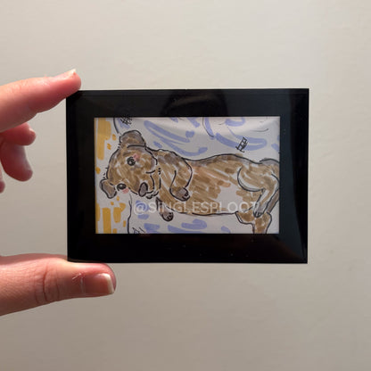 Custom Silly Little Pet Doodle Commission - Magnet