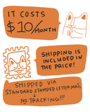 &Furiends Monthly Snail Mail Club