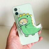 Dinosaur Corgi MagSafe Phone Grip