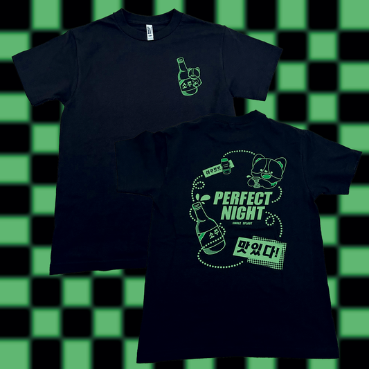 Corgi Soju - PEREFCT NIGHT Tshirt (Version 2)