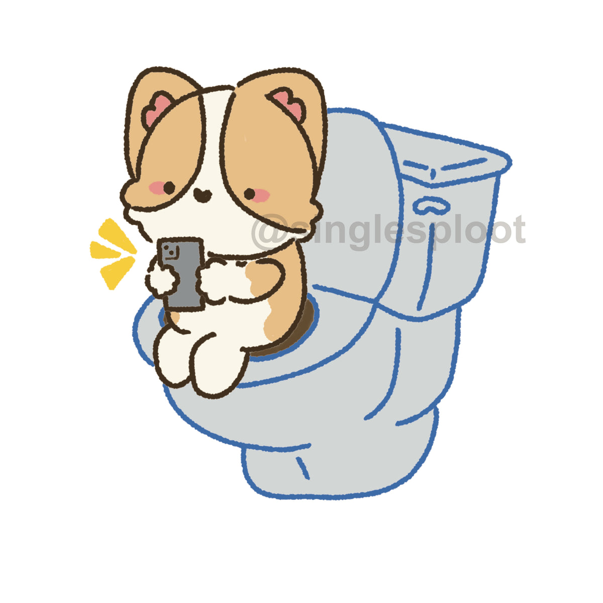 Chillin' On The Throne Shoe Charm