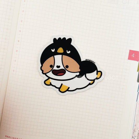 Badtzu Corgru Corgi Sticker