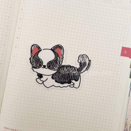 Merle Cardigan Corgi Sticker