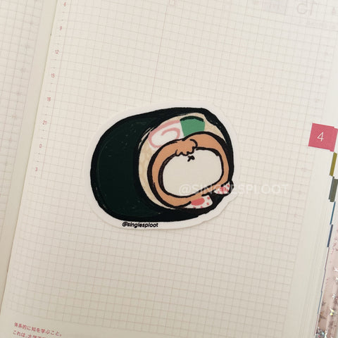 Futomaki Corgi Sticker