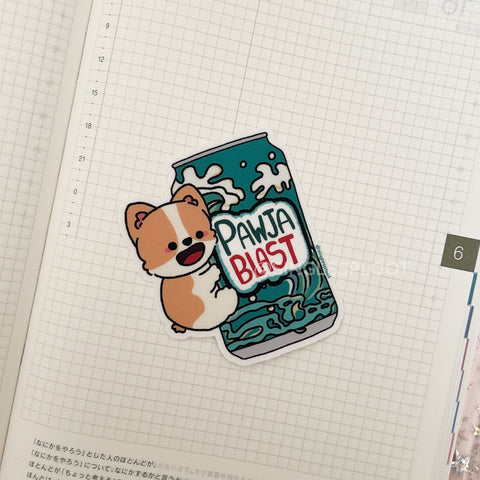Pawja Blast Corgi Sticker