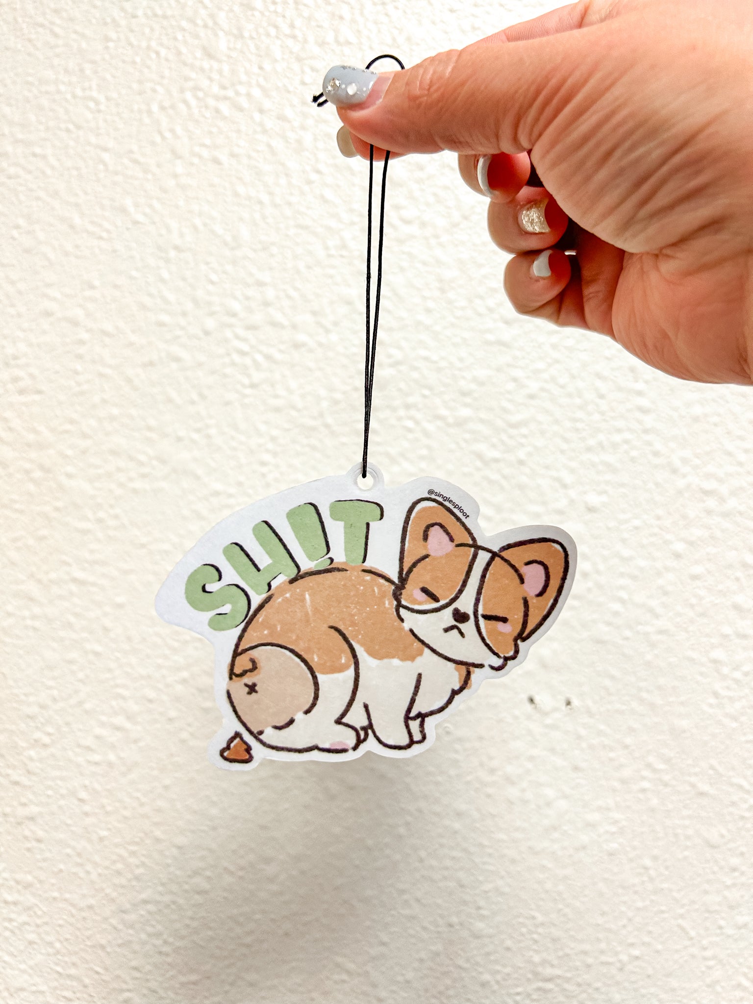 Single Sploot Corgi Stickers & Stuff