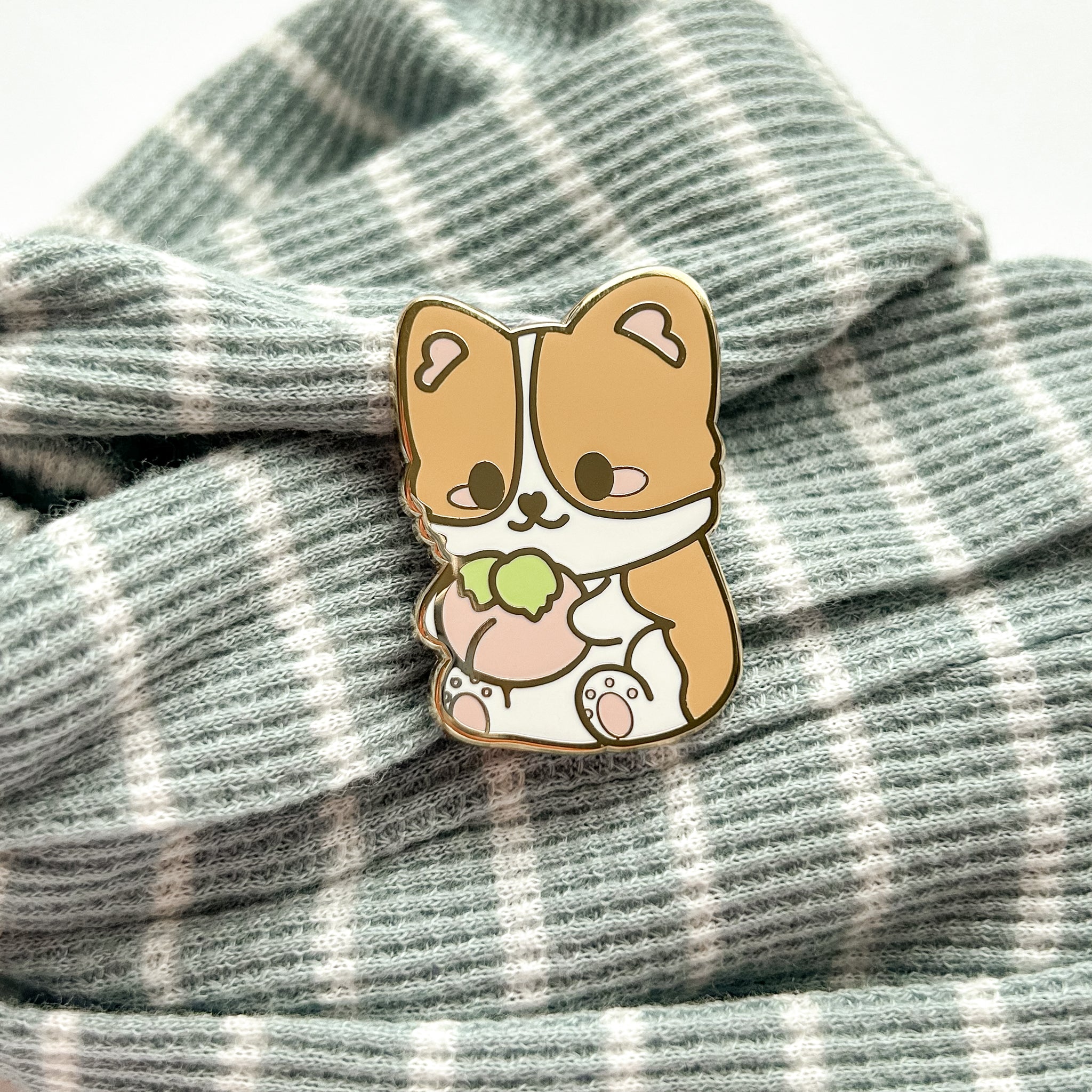 Corgi sales enamel pin