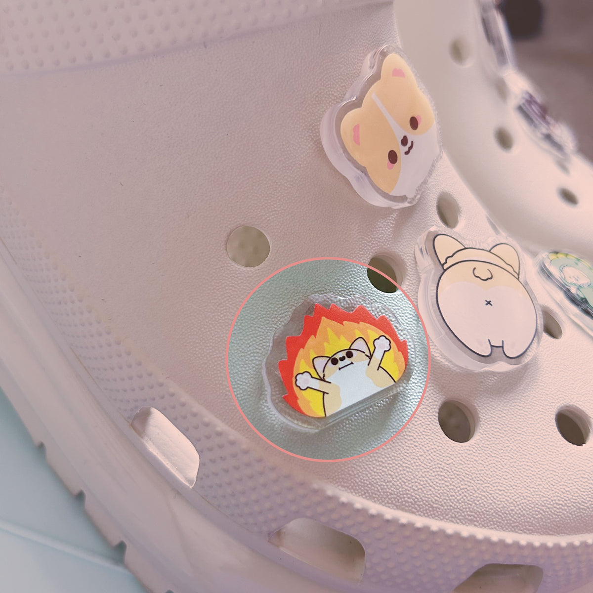 CHAOS! Corgi Shoe Charm