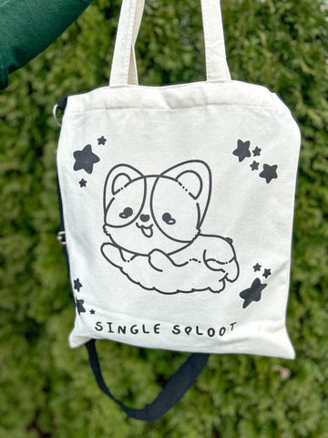 Single Sploot Logo Tote Bag