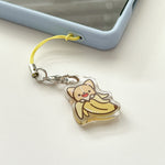 Banana Corgi Phone Charm