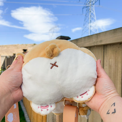 Corgi Butt Crossbody Pouchette