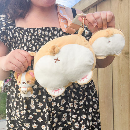 Corgi Butt Crossbody Pouchette