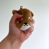 Round Dawg Plush Keychain [Curry Version - Shiba Inu]