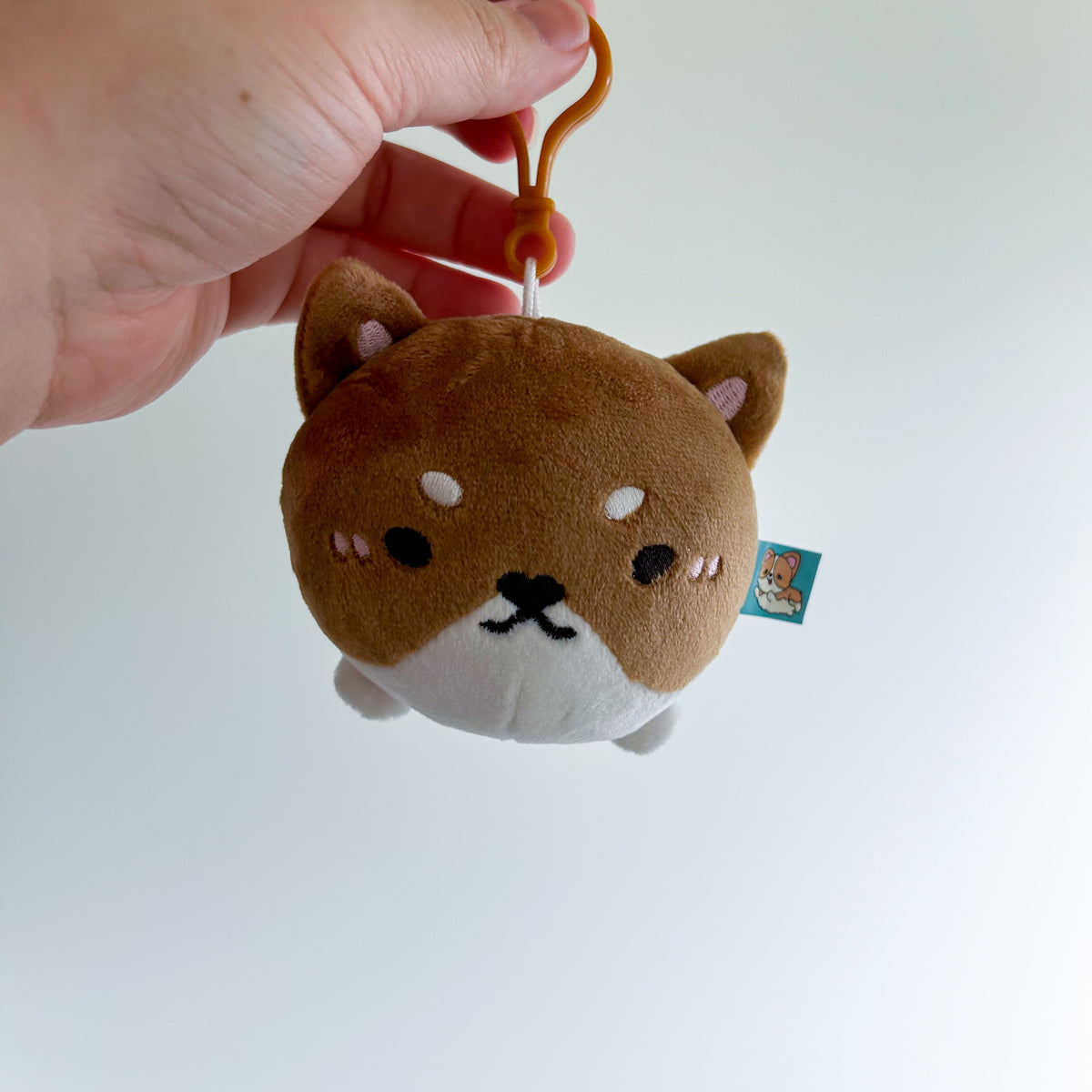 Round Dawg Plush Keychain [Curry Version - Shiba Inu]