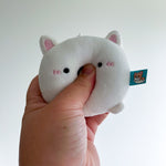 Round Dawg Plush Keychain [Yuki Version - Samoyed]