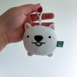 Round Dawg Plush Keychain [Yuki Version - Samoyed]