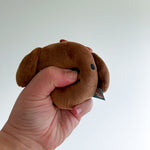 Round Dawg Plush Keychain [Adobo Version - Dachshund]