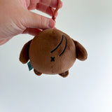 Round Dawg Plush Keychain [Adobo Version - Dachshund]