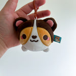 Round Dawg Plush Keychain [Haru Version - Tri Colored Corgi]