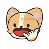 Shaka Corgi Shoe Charm