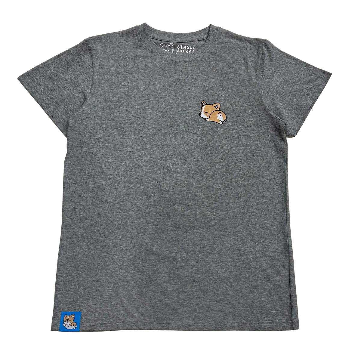 Always Sleepy Club Corgi Tshirt