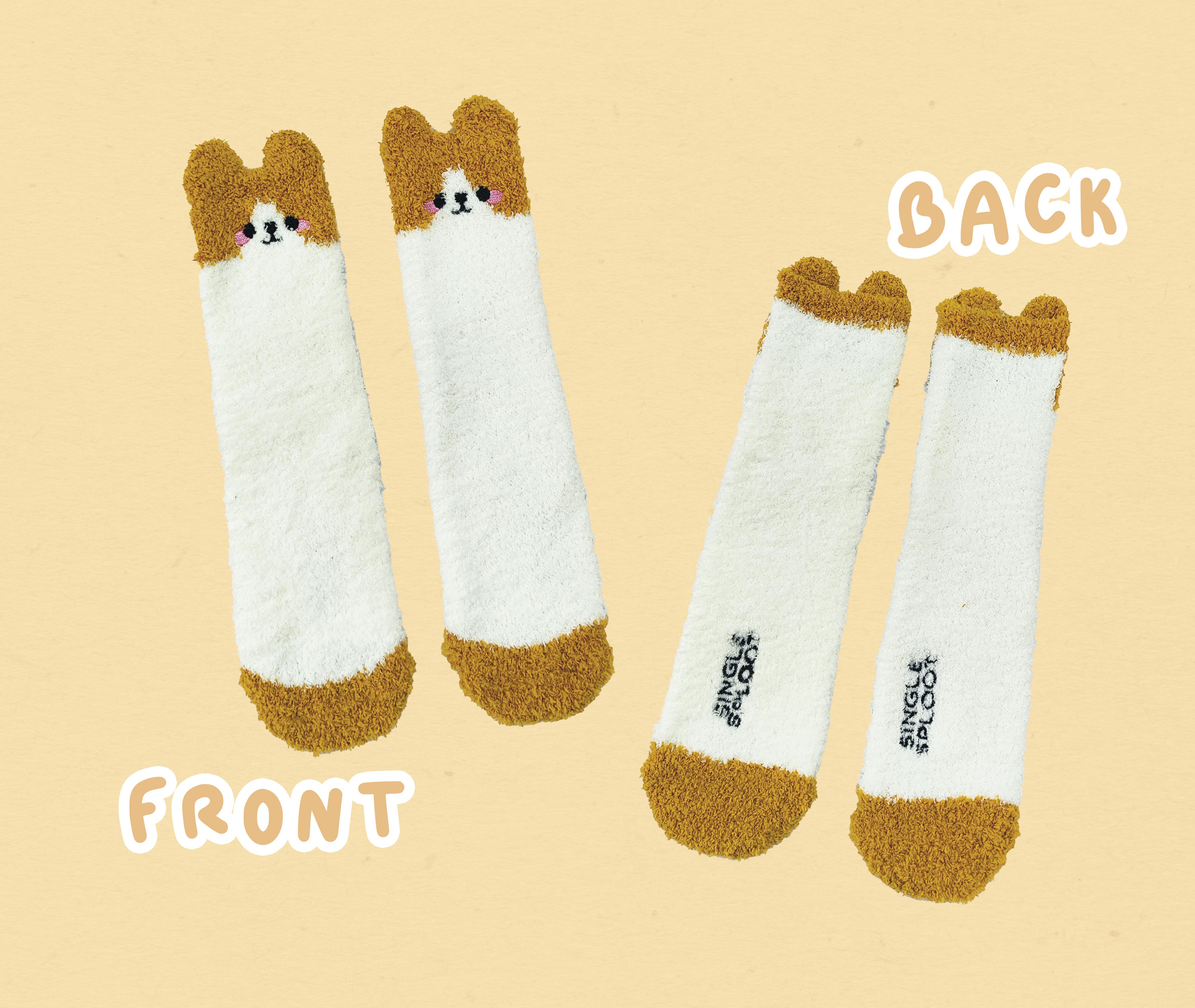 Single Sploot Corgi Stickers & Stuff