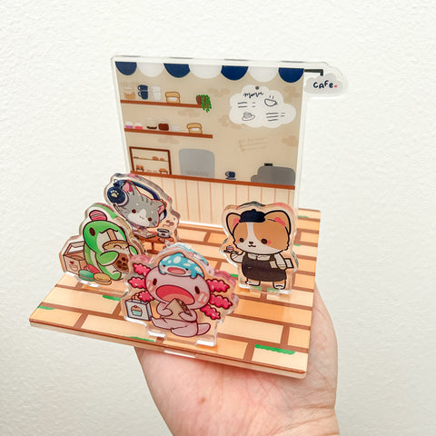 Limited Edition ECCC Animal Cafe Acrylic Standee