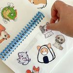 Sticker-Fi Corgi Reuseable Sticker Book