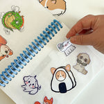 Sticker-Fi Corgi Reuseable Sticker Book