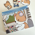 Sticker-Fi Corgi Reuseable Sticker Book