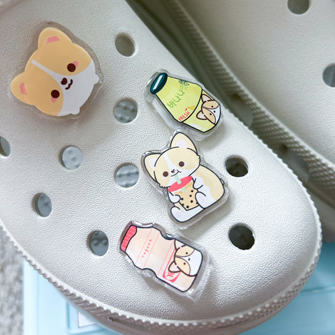 Yakult Corgi Shoe Charm