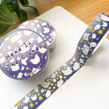 Head In The Clouds Gold Foiled Washi Tape
