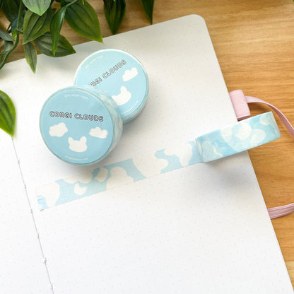 Corgi Cloud Washi Tape