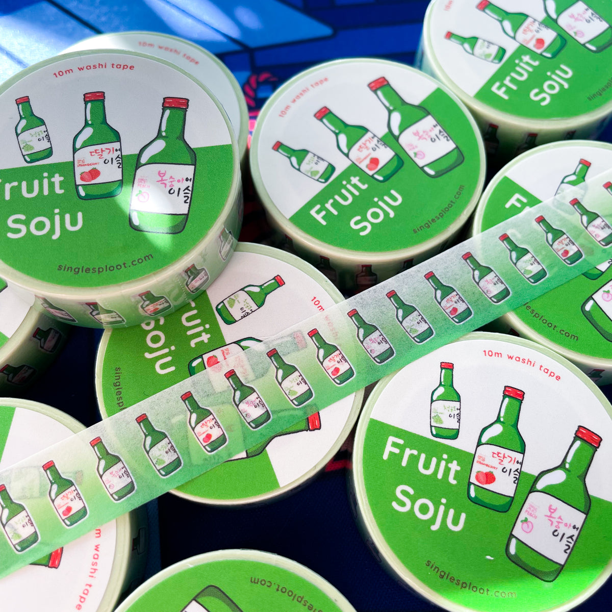 Fruit Soju Washi Tape