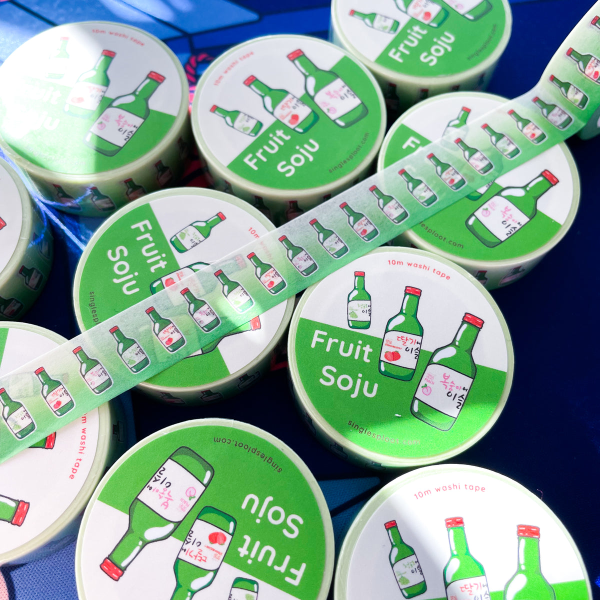 Fruit Soju Washi Tape