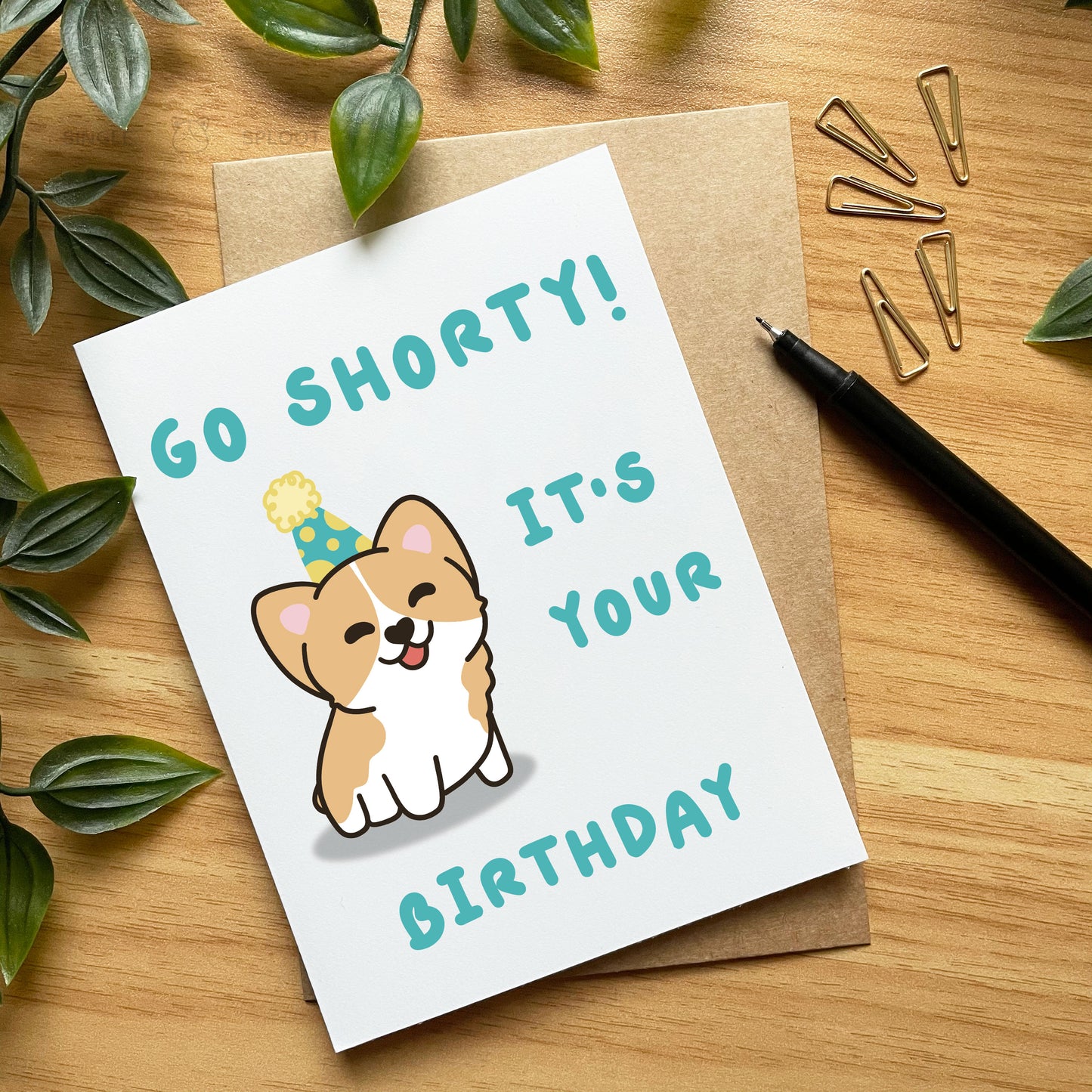 Go Shorty! It's Your Barkday!