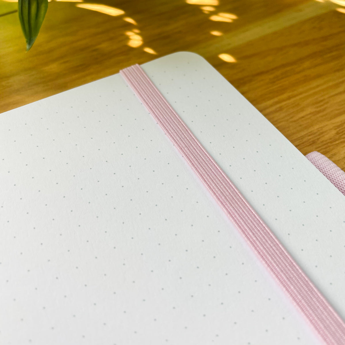 Sleepy Corgi Gold Foiled and Vegan Leather Dotted Journal