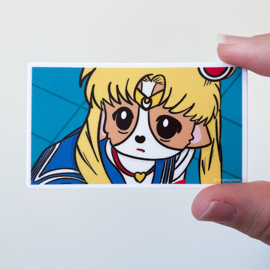 Pretty Moon Scout Corgi Sticker