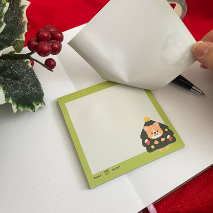 Pawliday Corgmas Tree Sticky Note