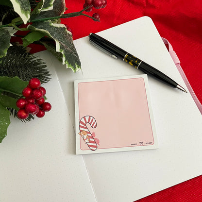 Pawliday Candy Cane Sticky Note